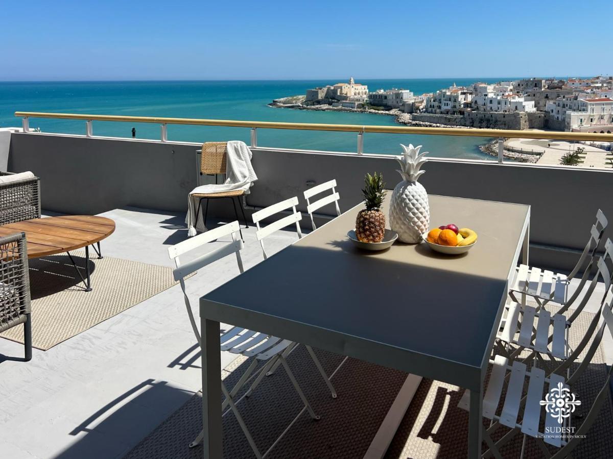 Appartamento Infinito - Attico Sul Mare Vieste Esterno foto